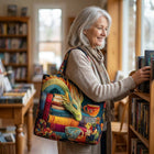Artisan Bag - Dragon Reader with Books and Mugs 2