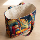 Artisan Bag - Dragon Reader with Books and Mugs 3